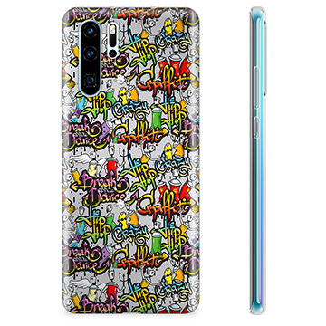 Huawei P30 Pro TPU Cover - Graffiti