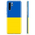 Huawei P30 Pro TPU Cover Ukrainsk Flag - Gul og lyseblå