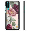 Huawei P30 Beskyttende Cover - Romantiske Blomster
