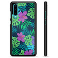 Huawei P30 Beskyttende Cover - Tropiske Blomster