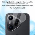Huawei Pura 70 Imak 2-i-1 HD Kamera Linse Hærdet Glas