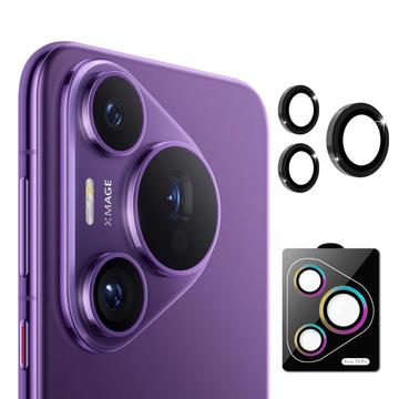 Huawei Pura 70 Pro/70 Pro+ Hat Prince Kamera Linse Skærmbeskyttelse Hærdet Glas - Sort
