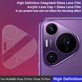 Huawei Pura 70 Pro/70 Pro+ Imak 2-i-1 HD Kamera Linse Hærdet Glas