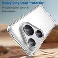 Huawei Pura 80 Pro/80 Pro+/80 Ultra Anti-Shock Hybrid Cover - Gennemsigtig