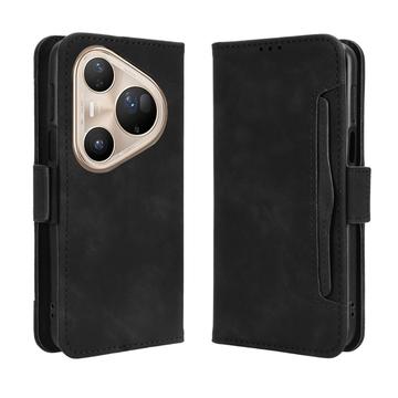 Huawei Pura 80 Pro/80 Pro+ Kortholder Pung Etui - Sort