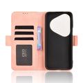 Huawei Pura 80 Pro/80 Pro+ Kortholder Pung Etui - Pink
