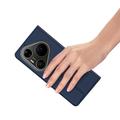 Huawei Pura 90 Pro Max Dux Ducis Skin Pro Flip Cover - Blå