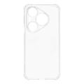 Huawei Pura 90 Pro Stødsikkert Silikone Cover - Gennemsigtig