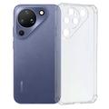 Huawei Pura 90 Stødsikkert Silikone Cover - Gennemsigtig