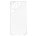 Huawei Pura 90 Stødsikkert Silikone Cover - Gennemsigtig