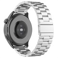 Huawei Watch 3/3 Pro Rustfrit Stål Rem - Sølv