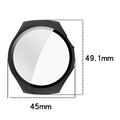 Huawei Watch 5 Plastikcover med Skærmbeskyttelse Hærdet Glas - 46mm