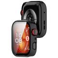 Huawei Watch Fit 4 Pro Plastikcover med Skærmbeskyttelse Hærdet Glas - Sort