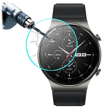Huawei Watch GT 2 Pro Skærmbeskyttelse Hærdet Glas - Krystalklar