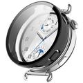 Huawei Watch GT 6 Plastikcover med Skærmbeskyttelse Hærdet Glas - 41mm - Sort