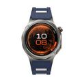 Huawei Watch GT 7/GT 7 Pro sportsrem i silikone med hurtigudløser i to farver - mørkeblå / hvid