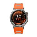 Huawei Watch GT 7/GT 7 Pro sportsrem i silikone med hurtigudløser i to farver - orange / grå