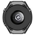 Huawei Watch Ultimate Plastikcover med Skærmbeskyttelse Hærdet Glas - Sort