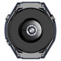 Huawei Watch Ultimate Plastikcover med Skærmbeskyttelse Hærdet Glas - Mørkeblå
