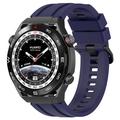 Huawei Watch Ultimate Soft Silikone Rem - Mørkeblå