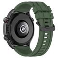 Huawei Watch Ultimate Soft Silikone Rem - Grøn