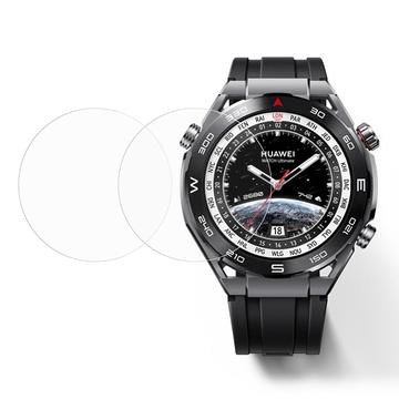 Huawei Watch Ultimate Skærmbeskyttelse Hærdet Glas - 9H - Klar - 2 stk