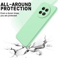 Huawei nova 15 Max Flydende silikone cover med håndrem - Grøn