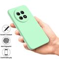 Huawei nova 15 Max Flydende silikone cover med håndrem - Grøn
