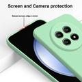 Huawei nova 15 Max Flydende silikone cover med håndrem - Grøn