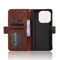 Huawei Enjoy 90/90 Plus/nova Y74 4G Kortholder Pung Etui - Brun