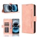 Huawei Enjoy 90/90 Plus/nova Y74 4G Kortholder Pung Etui - Pink