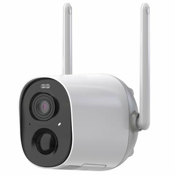 Hubview CG7 WiFi Hjemmeovervågningskamera med 64GB hukommelseskort - Hvid