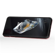 OnePlus 12 Hybrid Cover med Ring Holder - Rød