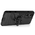 Realme GT Neo2 Hybrid Cover med Ring Holder - Sort