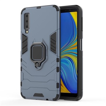 Samsung Galaxy A7 (2018) Hybrid Cover med Ring Holder