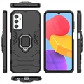 Samsung Galaxy M13 Hybrid Cover med Ring Holder - Sort