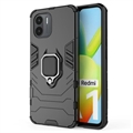 Xiaomi Redmi A1 Hybrid Cover med Ring Holder - Sort