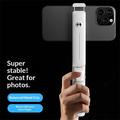 I6 Mini Bluetooth Selfie-stang med 360-graders rotation - Hvid