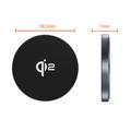 IC-10Q Kompatibel med MagSafe trådløs oplader Ultratynd magnetisk opladningsplade (Qi2 MPP-certificeret)