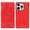 Idewei iPhone 14 Pro Retro Pung - Rød