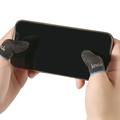 IMAK 1 par fingerhylster åndbart, følsomt, svedsikkert gamingfingerovertræk af sølvfiber til PUBG-mobilspil