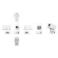 IMC360 Android-projektor med AirPlay og Miracast - hvid
