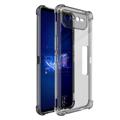 Imak Drop-Proof Asus ROG Phone 6 Pro TPU Cover - Sort / Gennemsigtig