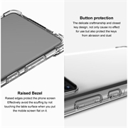 Samsung Galaxy S24 Imak Faldsikkert TPU Cover - Gennemsigtig