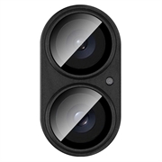 iPhone 17 Imak Fulddækkende kameralinsebeskytter i metal og hærdet glas - Sort