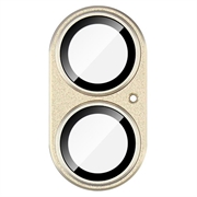 iPhone 17 Imak Fulddækkende kameralinsebeskytter i metal og hærdet glas - Gul