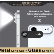 iPhone Air Imak Fulddækkende kameralinsebeskytter i metal og hærdet glas