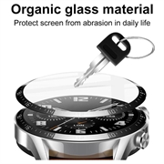 Huawei Watch GT 4 Skærmbeskyttelse i Hærdet Glas fra Imak - Komplet Dækning