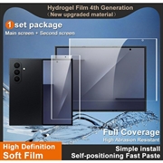 Samsung Galaxy Z TriFold Imak Hydrogel IV-beskyttelsessæt - 2 stk. - Klar