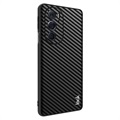 Imak LX-5 Motorola Edge X30 Hybrid Cover - Karbonfiber - Sort